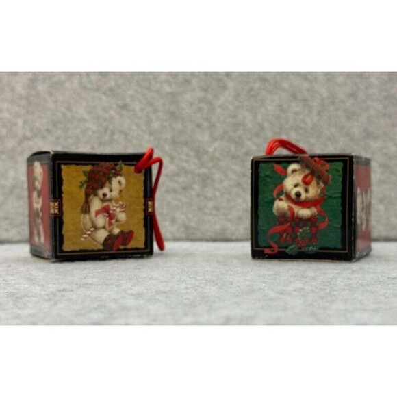 Lot of 9 Vintage Christmas Ornaments Fabric Some Quilted Homemade‎ Stitched - Picture 4 of 11